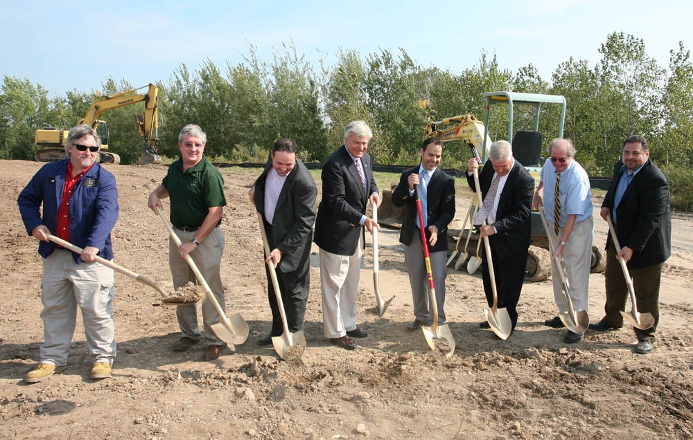 Zotos Wind Turbine Groundbreaking NYSenate.gov